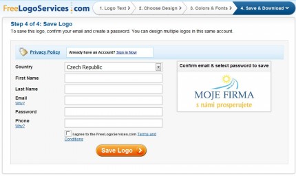 krok 5 - FreeLogoServices